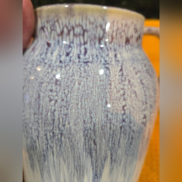 Small Teleflora Glazed Earthware Flower Pitcher - Picture 2 of 4